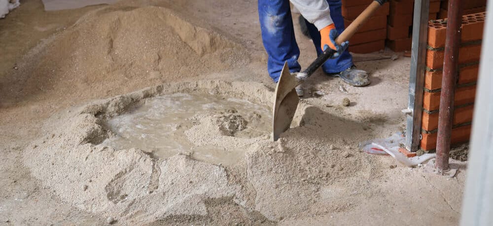 Areia para assentar tijolo: 6 tipos de areia para construção e como usá-las