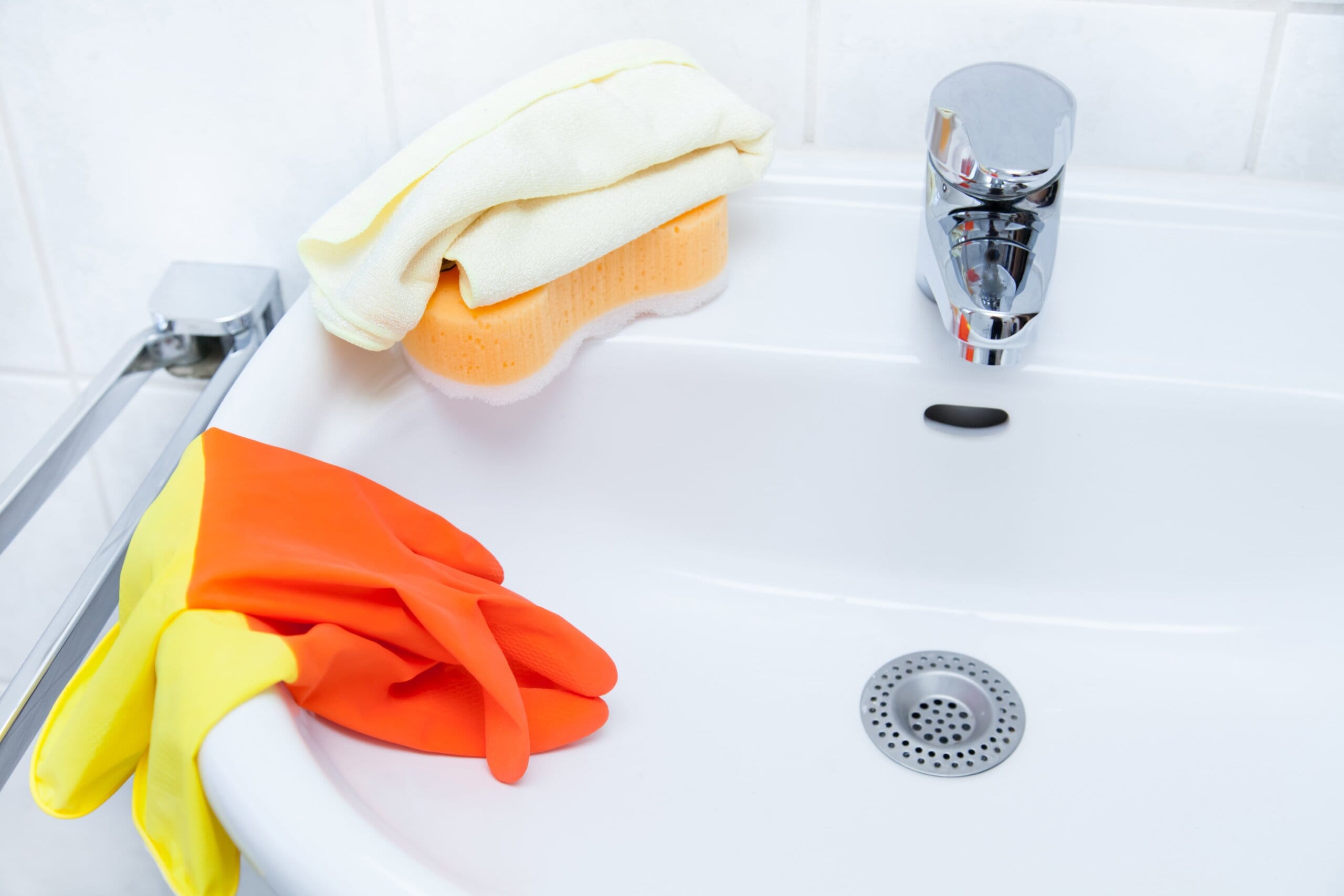 Produtos para limpar banheiro