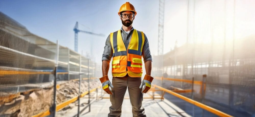 Profissional especializado em segurança para treinamento de EPI