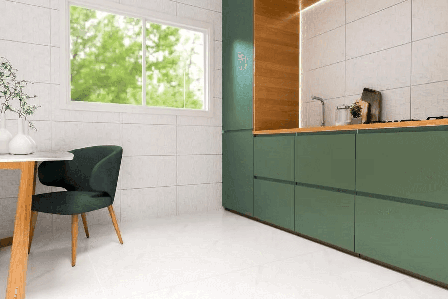 Revestimento bold brilhante branco