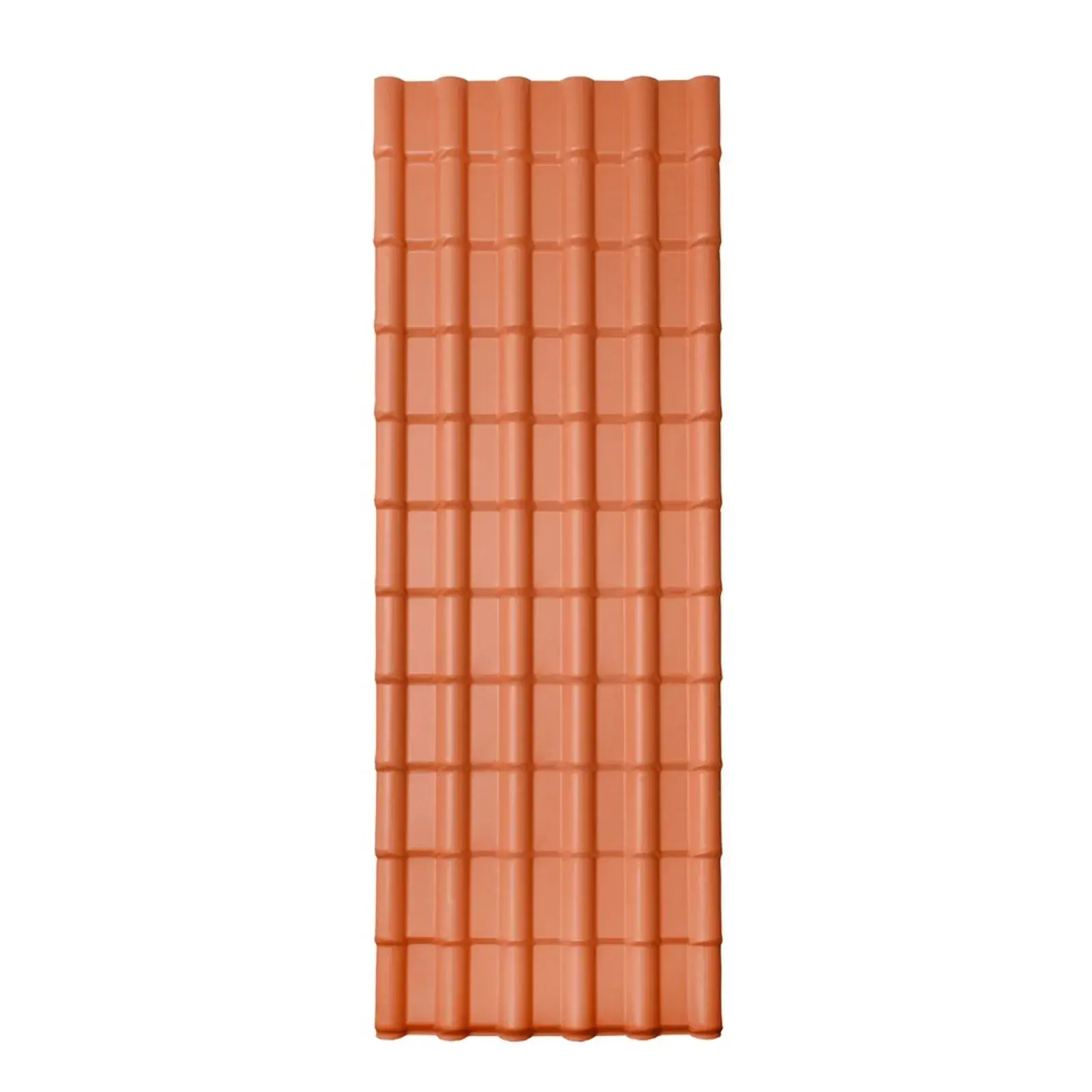 Telha de PVC terracota